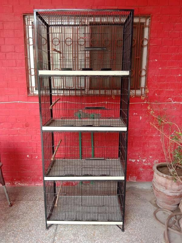 4 Portion Iron cage 2.5×1.5×1.5 for sale urgent 1