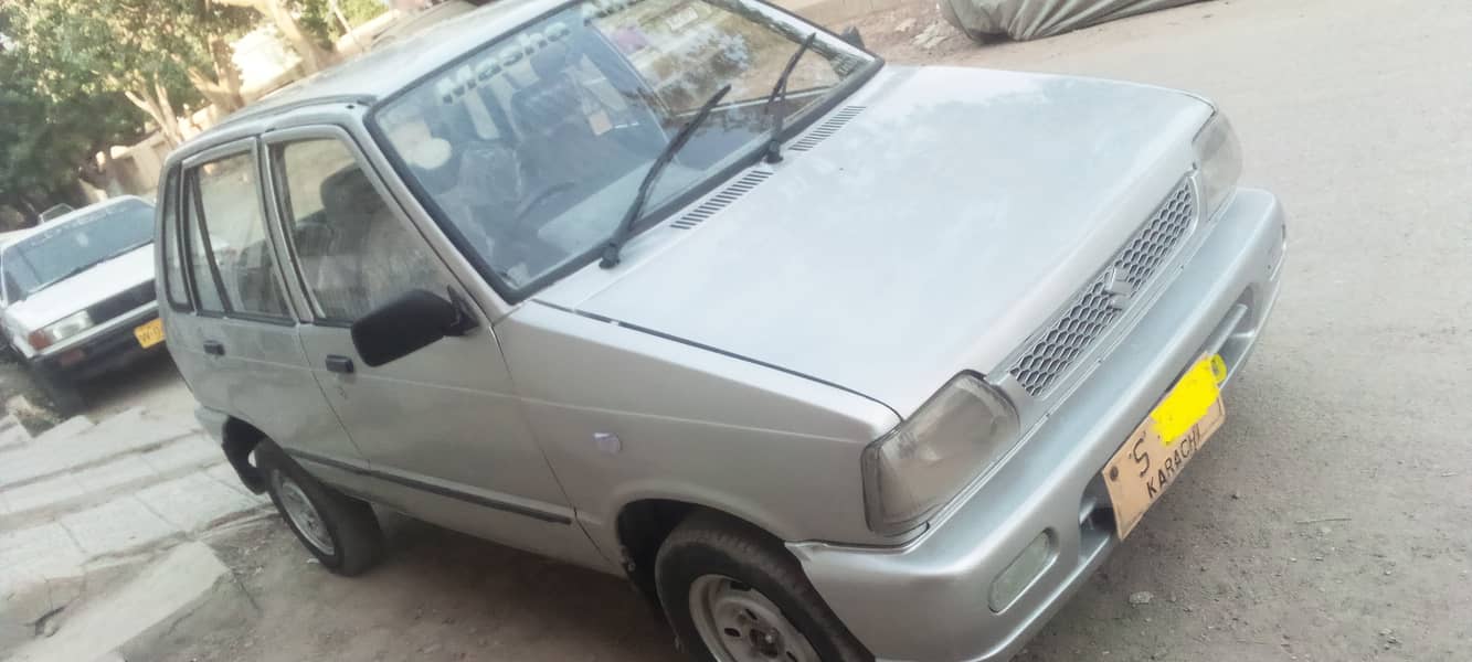 suzuki mehran 1990 registersd 1991 silver colour very good condition 0