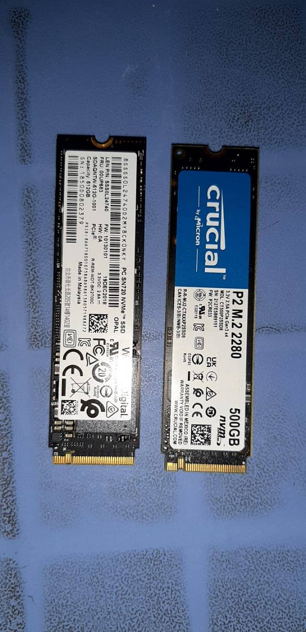 512GB NVMe PCIe Gen3 x4 Solid State Drive 0