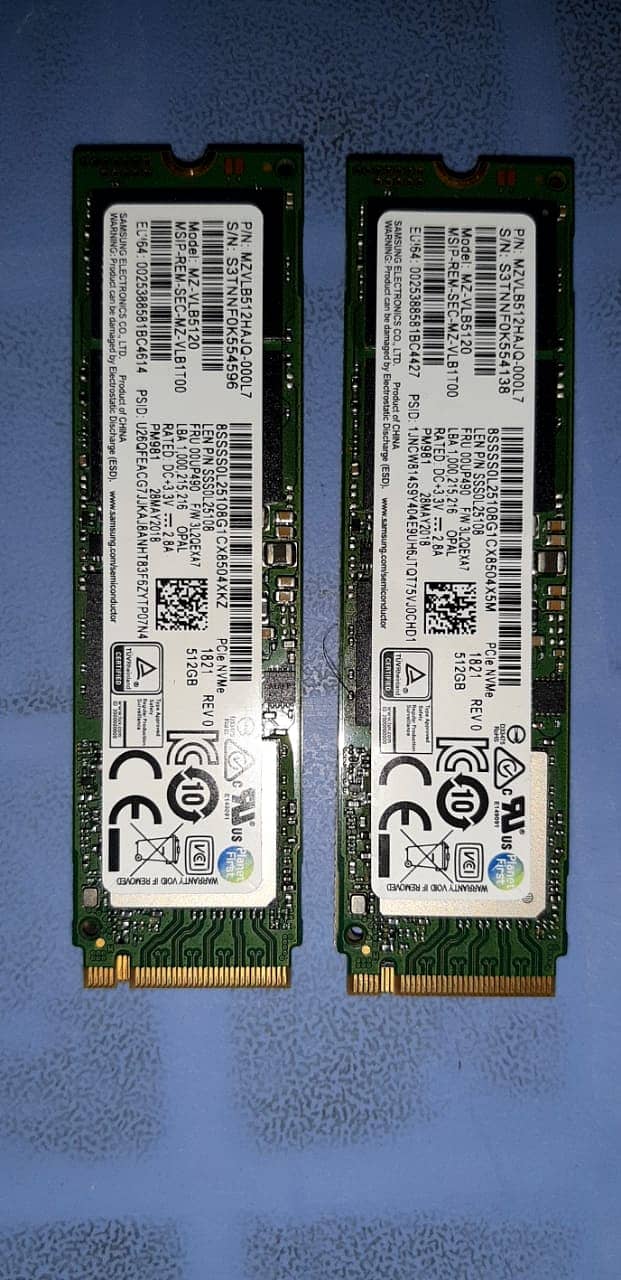 512GB NVMe PCIe Gen3 x4 Solid State Drive 1