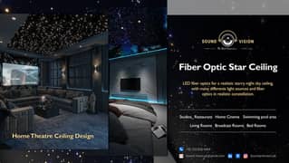 Complete Solution Fiber Optic Star-Light Ceiling