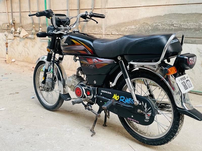 black Honda cd70 model 2022 For sale 0