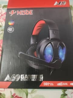 RGB LIGHT GAMING HEADPHONES  with box peak