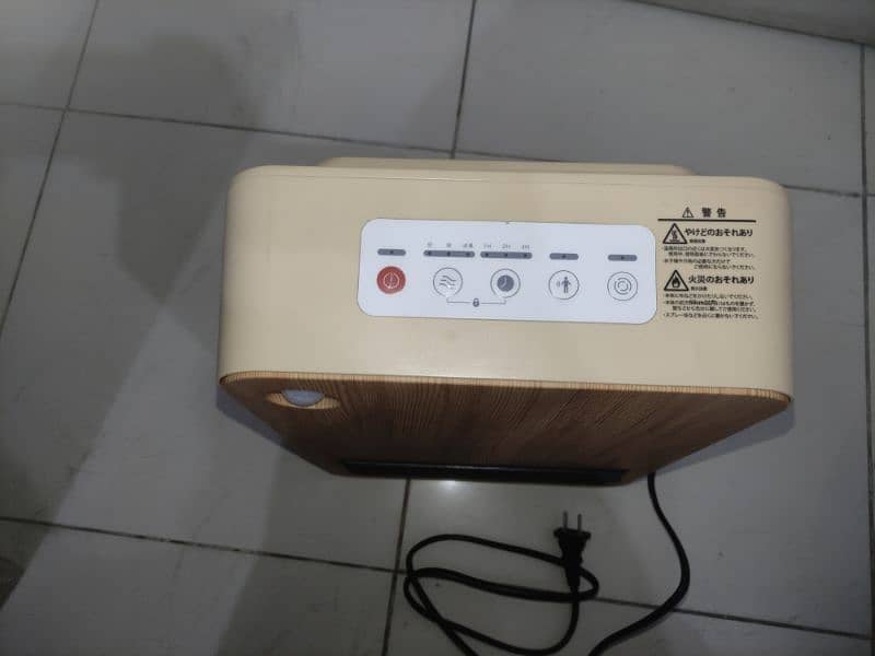 japanese heater with touch panel 1