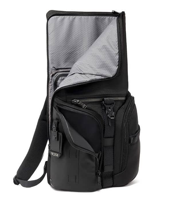 TUMI Alpha Bravo Logistics Flap Lid Backpack 1