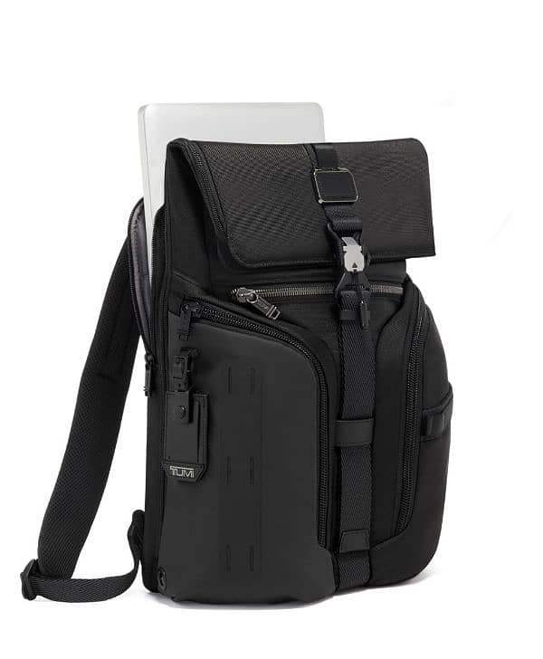 TUMI Alpha Bravo Logistics Flap Lid Backpack 2