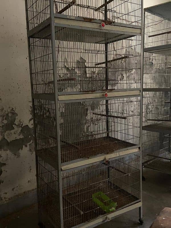 4 portion bird cages 0