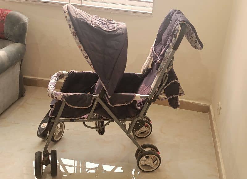 Twin Baby Stroller 1