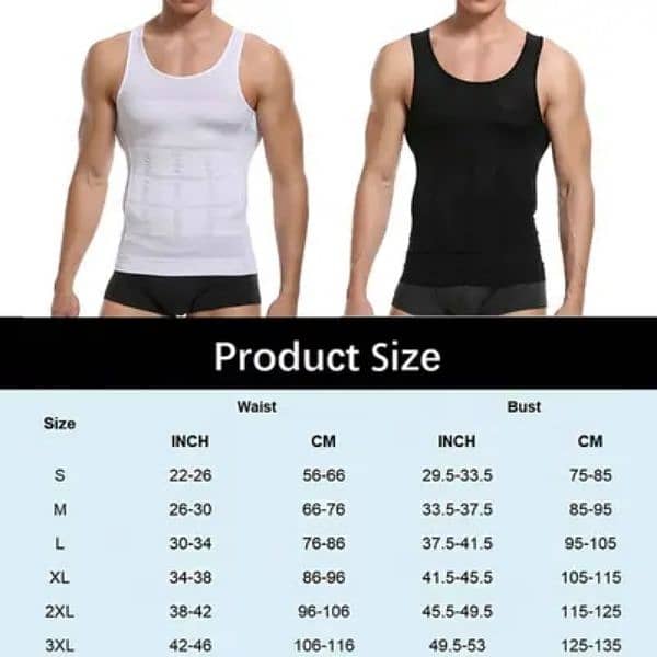 Slim N Lift Body Shaper Vest for Men 3