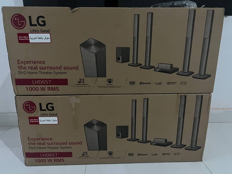 LG HOME THEATRE 5.1 LHD657 1