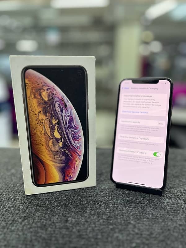 iPhone XS 64gb PTA Approved 4