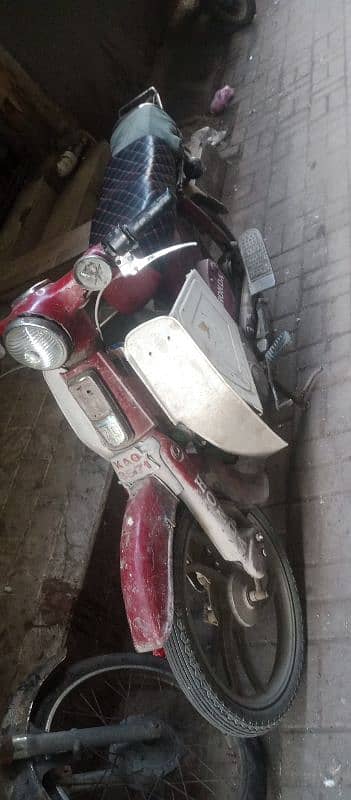 Honda 50 look 70cc bike hai miter or head light working 1