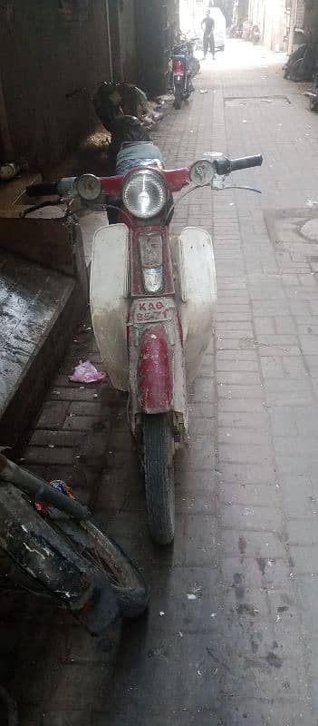 Honda 50 look 70cc bike hai miter or head light working 7