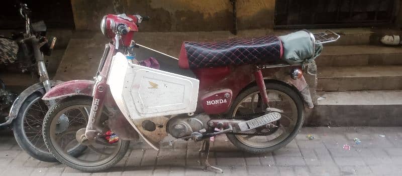 Honda 50 look 70cc bike hai miter or head light working 8