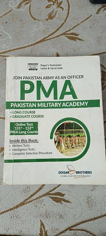 PMA and PAF initial tests books 3