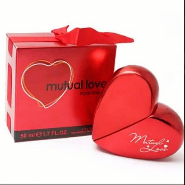 Mutual Love Perfume Pour Femme Long Lasting Refreshing 50ml 0