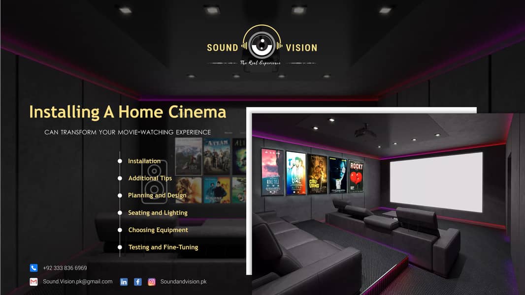 Create the Ultimate Luxury  Home Cinema 0