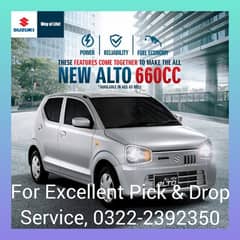 Home-Office-Home Pick & Drop by New Suzuki Alto(AC)