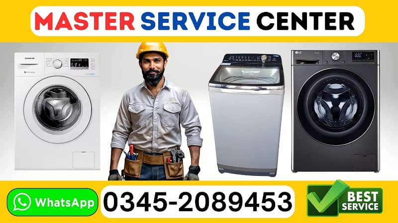 Fully Automatic washing machine reparing and service all over Karachi 0