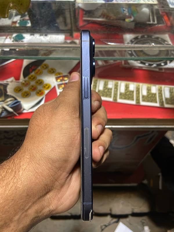 iPhone 15 pro max blue jv  256gb 2