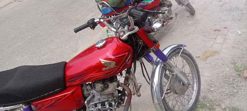 honda 125 for sale 8n lahore city 5