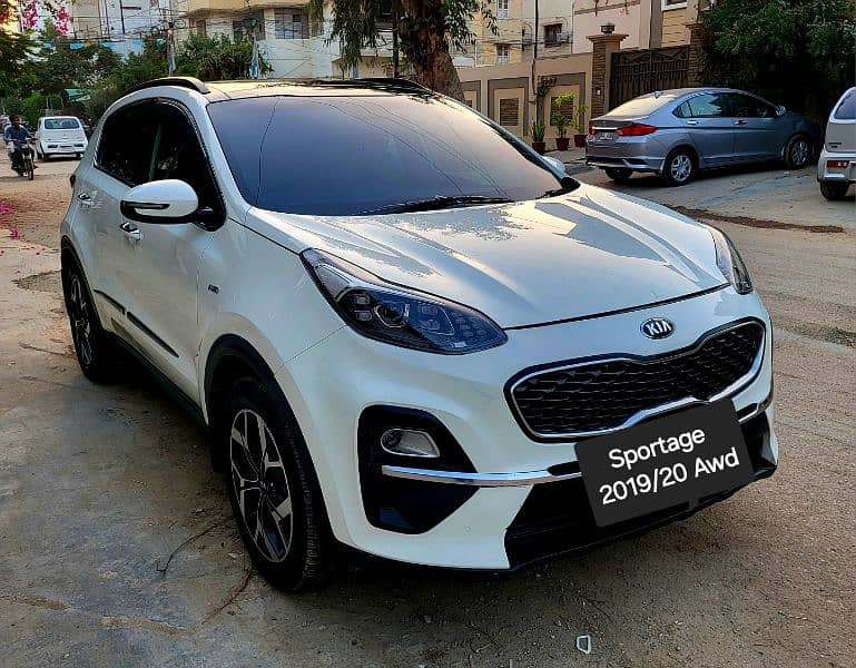 KIA Sportage Awd 2019 model 2020 reg 100% orignal 1