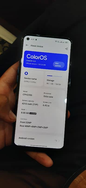 oppo F19 pro 10/10 condition all ok 3