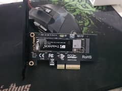 JEYI M. 2 NVME SSD to PCIE X4 Card, PCI-E GEN4 64Gbps Full Speed