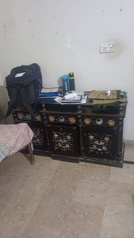 Bed, Side Tables, Dressing Table for Sale 1