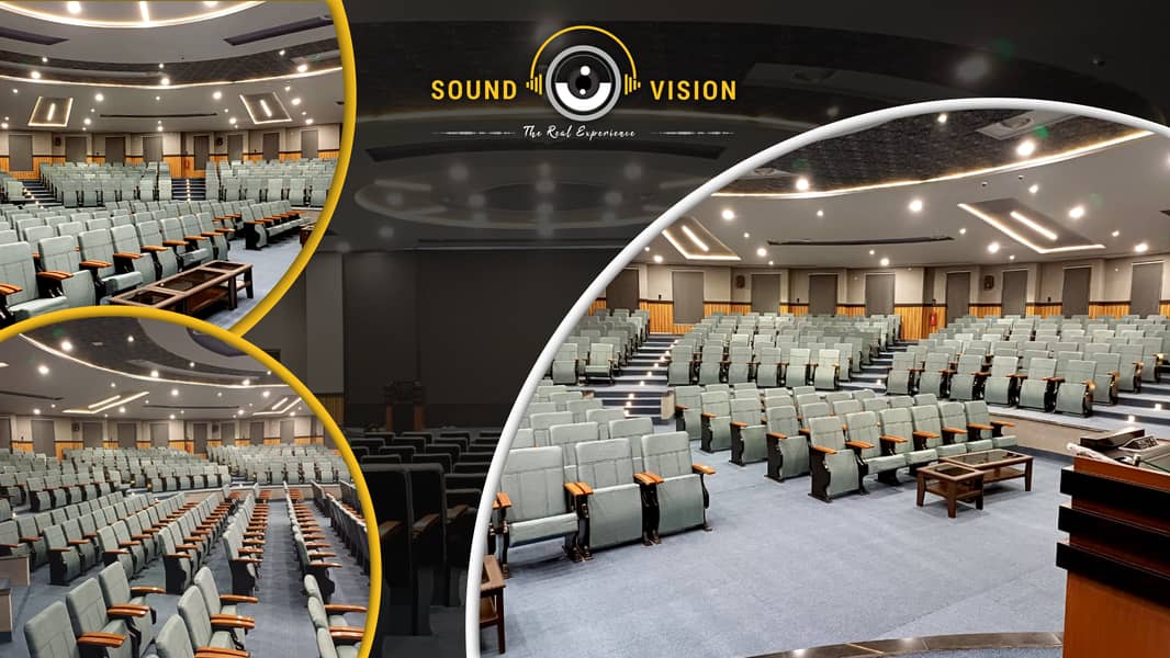 Complete Auditoriums and Arenas Installation Solution 1