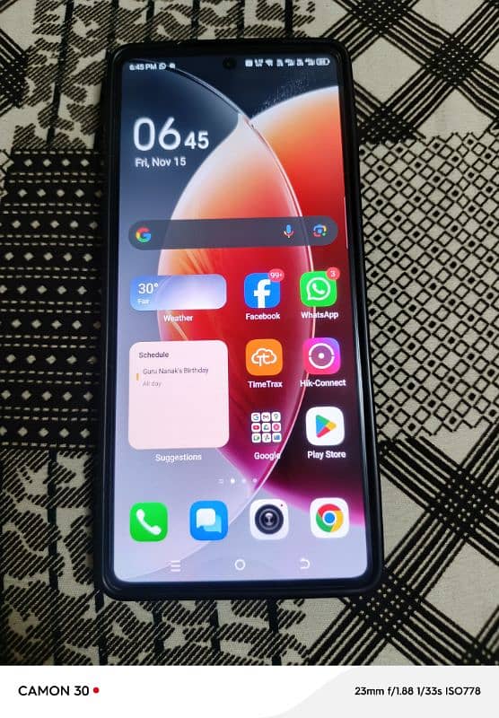 techno camon 30 ram rom 24/256 0