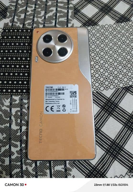 techno camon 30 ram rom 24/256 1