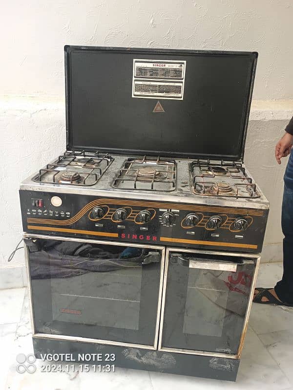 singer gas stove and oven for sale 0