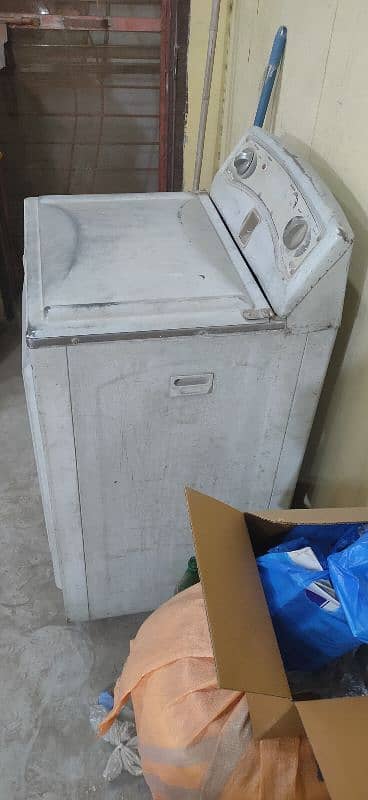 Washing Machine Iron Body Good Condition / Moter Not Working 2