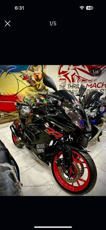 BMW S1000RR replica 250cc heavy bike 0