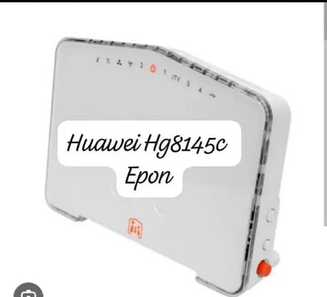 Huawei HG 8145c Epon for sale just 15 Day used 03297164026 4