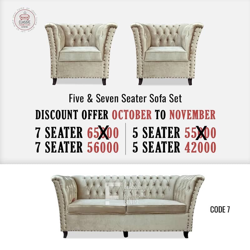 sofa set/5 seater sofa | L shape sofa set | sofa for sale in karachi 13