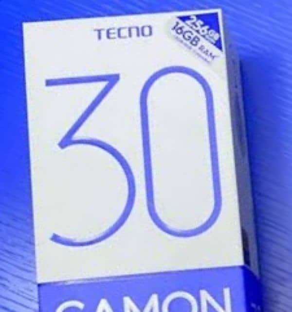 Tecno Camon 30 12Gb+256gb Brand new 1