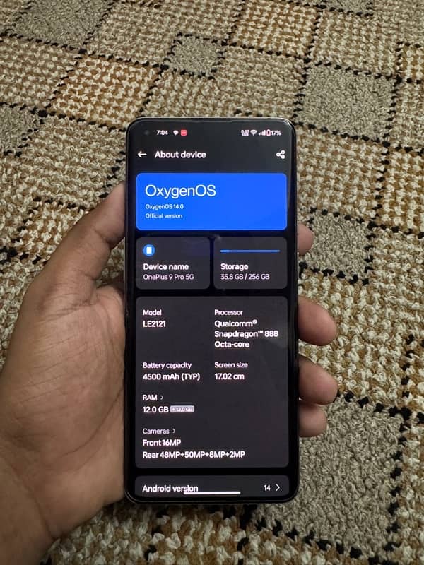 Oneplus 9 Pro 12GB 256GB Dual Sim 1