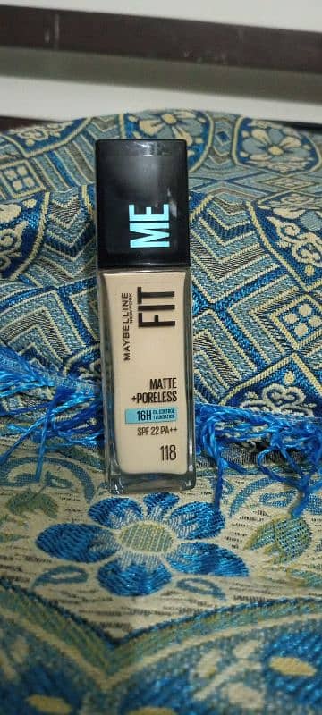 Maybelline fit me foundation 1