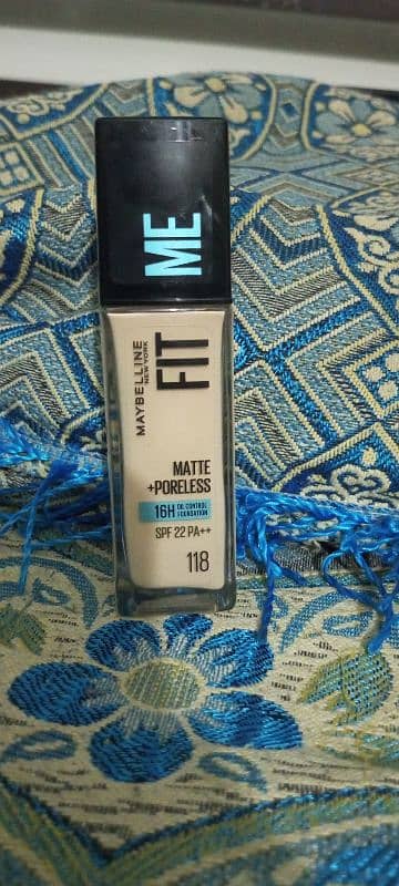 Maybelline fit me foundation 2