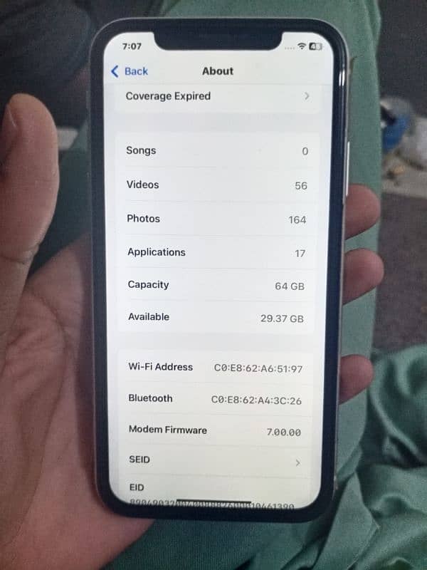 iPhone xr  10by10 Jv 64 all OK waterpak bt80 5