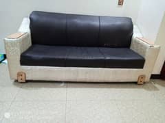 Sofa Set: 3 seater and 1 seater (two) sofas