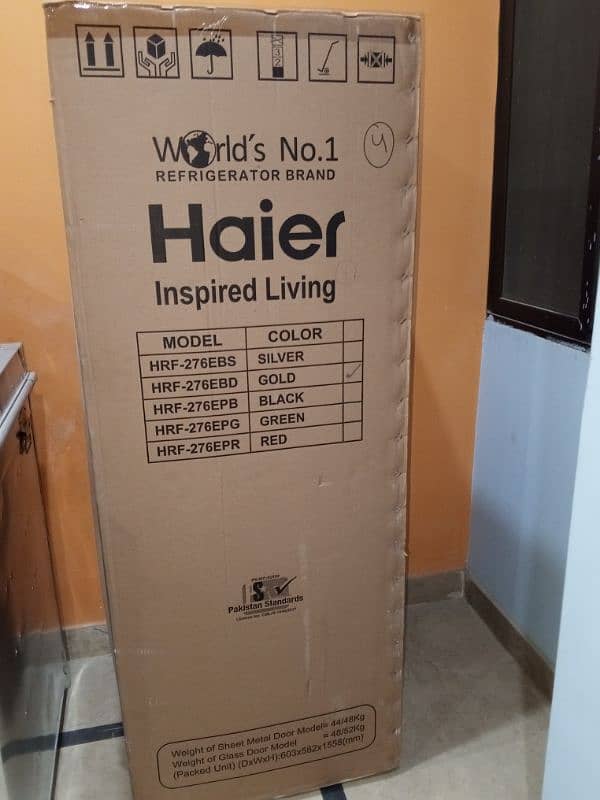 Haier HRF 276EBD Gold. 0