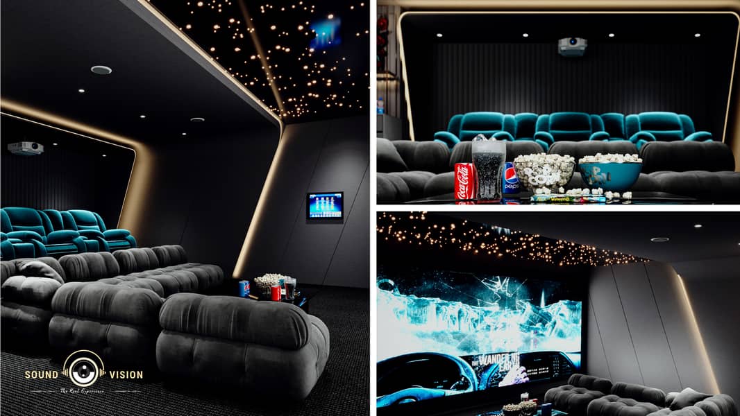 Complete Luxurious Home Cinema Installation Services 1