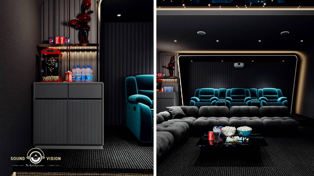 Complete Luxurious Home Cinema Installation Services 2