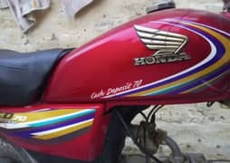 Honda CD70 bike