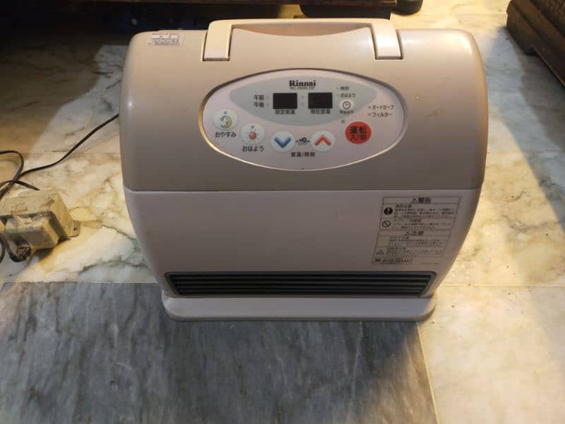 Rannai gas electric blower heater very good condition 1