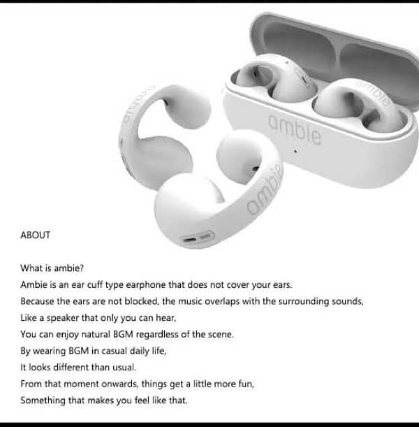 Stylish White Earbuds With Long Battery Life 2