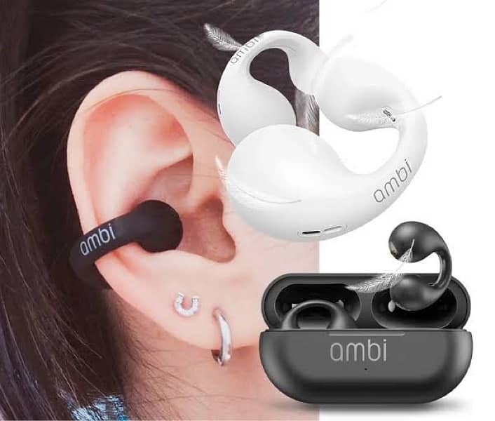 Stylish White Earbuds With Long Battery Life 4